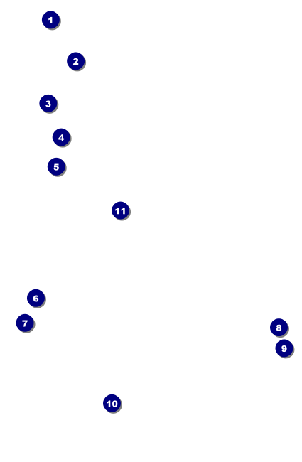 Guitar and Banjo Drink Ticket Front Field Markers