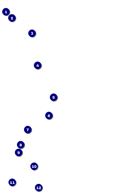 50th Anniversary Postcard Front Field Markers