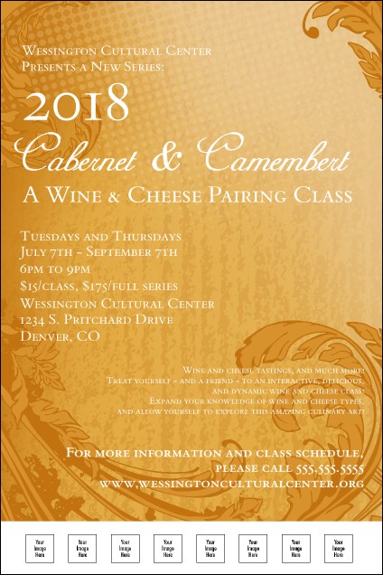 Year Classic Yellow Poster Product Front