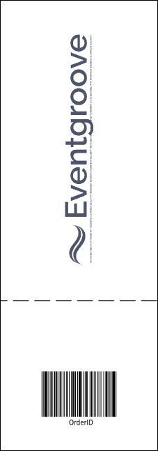 All Purpose Big Logo Brown Event Ticket 0007 Product Back