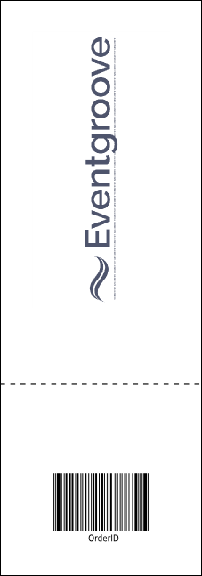 Cherry Blossom Circle Event Ticket Product Back