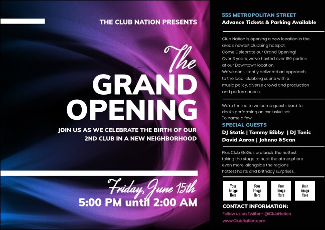 Fractal Wave Postcard Product Front