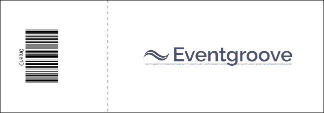 Comedy Retro Microphone Raffle Ticket Product Back