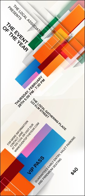 All Purpose Angle VIP Pass Product Front