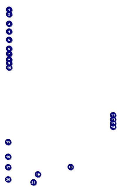 African Music Poster Front Field Markers