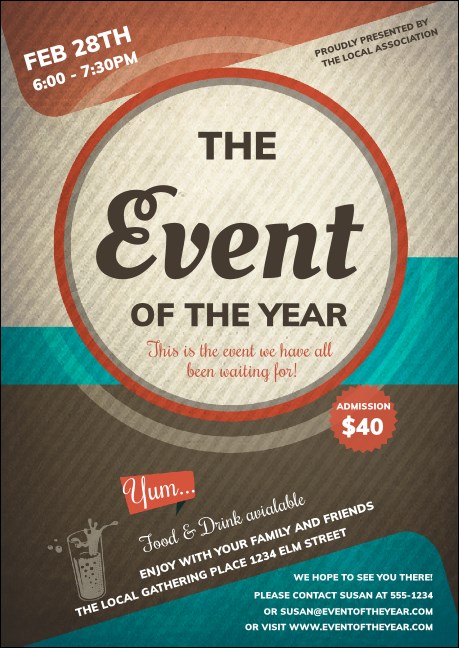 All Purpose Circle Postcard Product Front