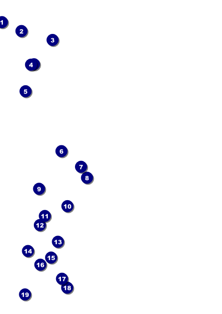 Sunrise Clouds Club Flyer Front Field Markers